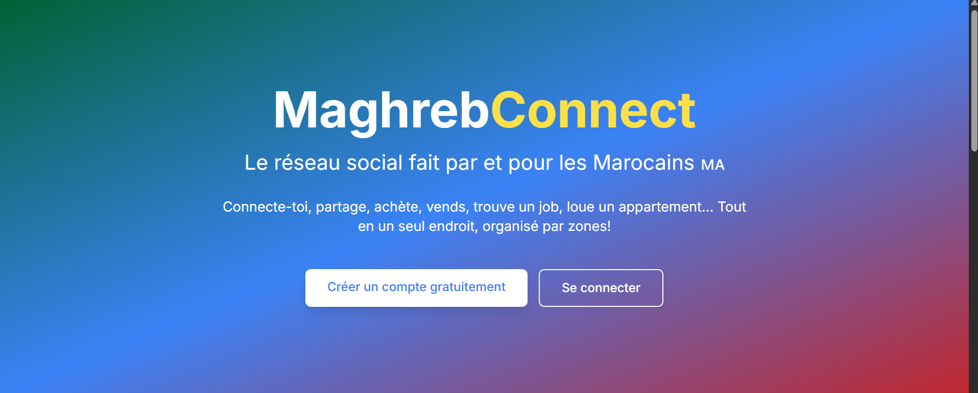 MaghrebConnect Platform
